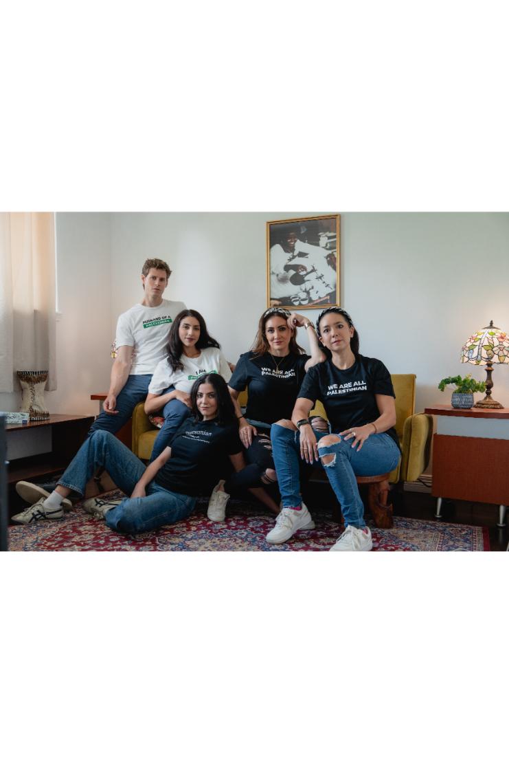 We Are All Palestinian Graphic Tee - Black