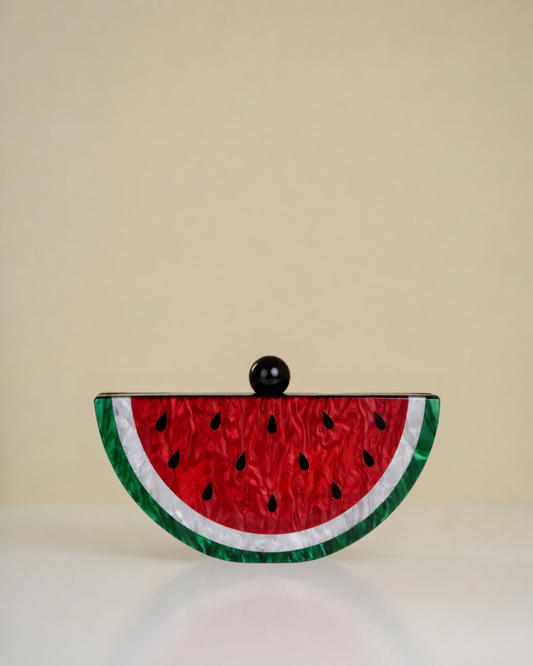 Acrylic Watermelon Clutch