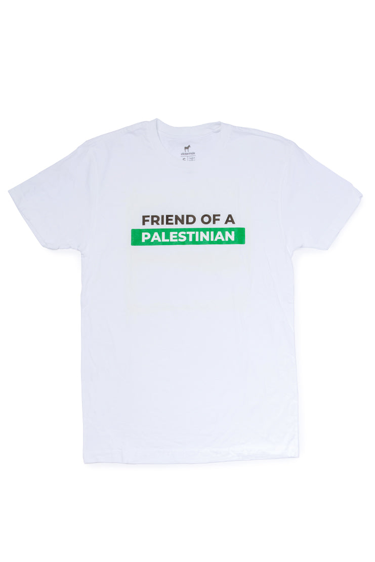 Friend Of Palestinian Tee - White