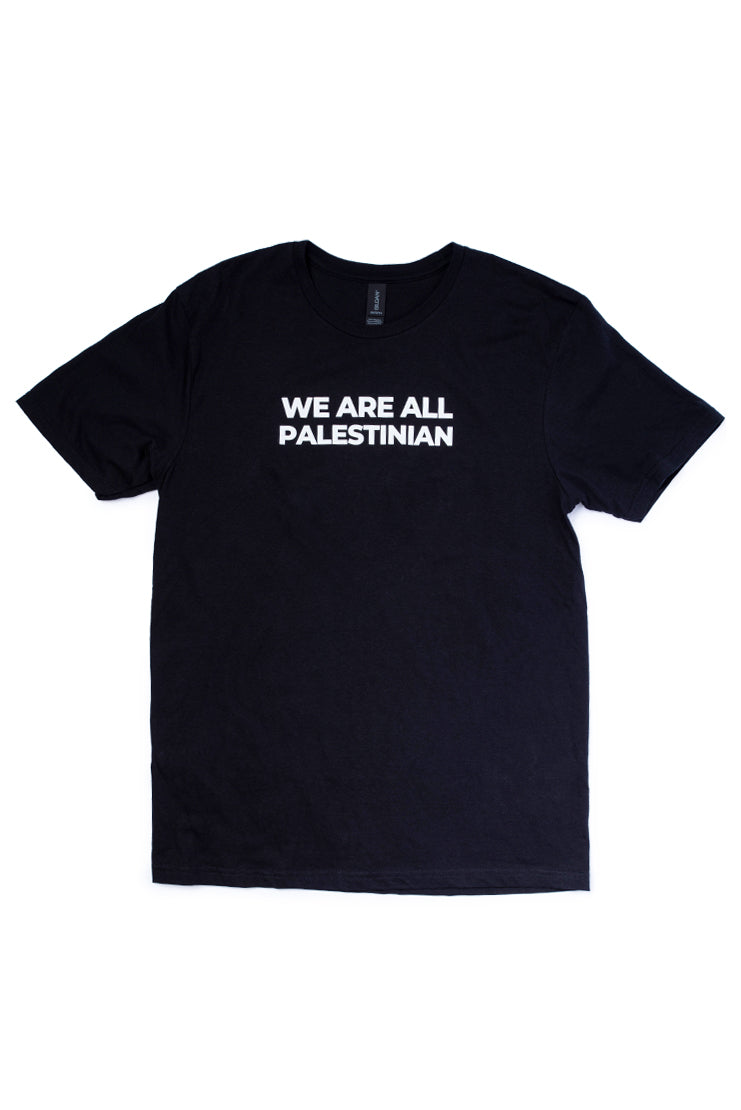 We Are All Palestinian Graphic Tee - Black