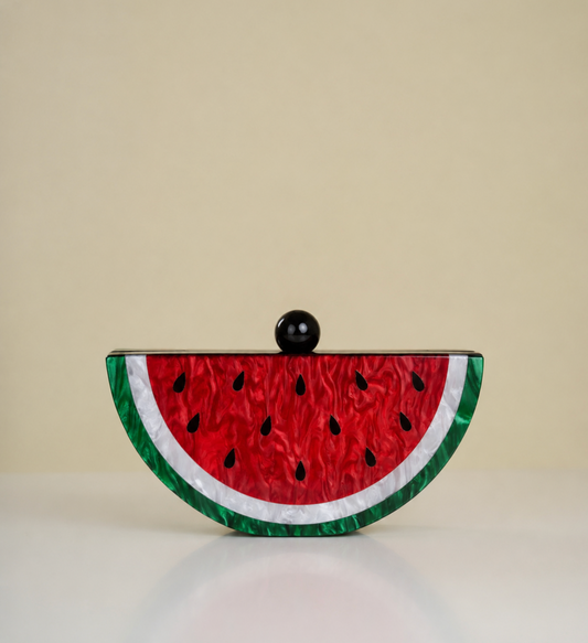 Acrylic Watermelon Clutch